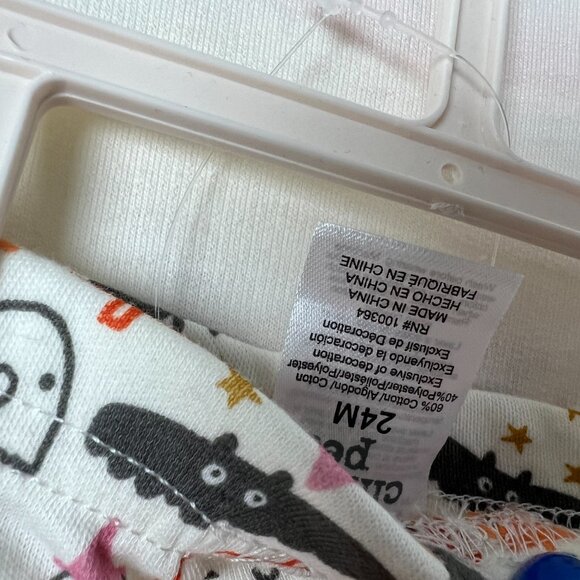 NWT Chick Pea Little Pumpkin Two Piece Set Halloween Fall Size 24M NEW - Picture 10 of 10